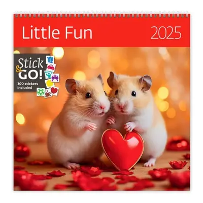 Kalendář nástěnný 2025 - Little Fun