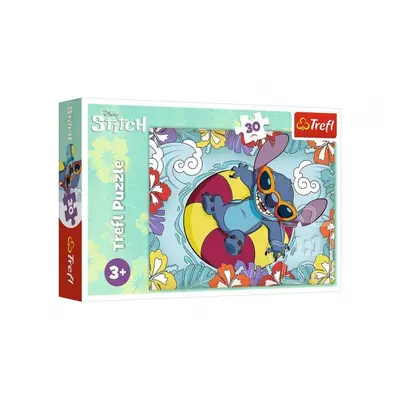 Puzzle Lilo & Stitch: Na prázdninách 30 dílků