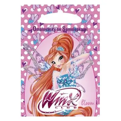 Winx club fashion - omalovánky A5 se samolepkami