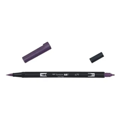 Tombow Oboustranný štětcový fix ABT - dark plum