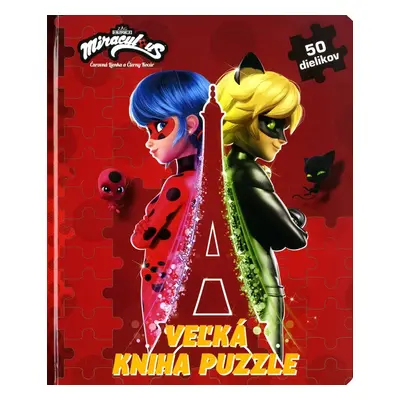 Čarovná Lienka a Čierny Kocúr - Veľká kniha puzzle