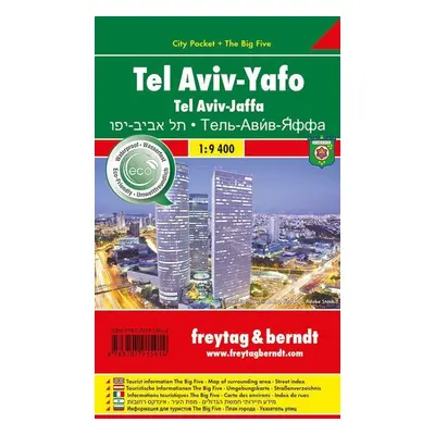 PL 526 CP Tel Aviv - Jaffa 1:9 400 / kapesní plán města