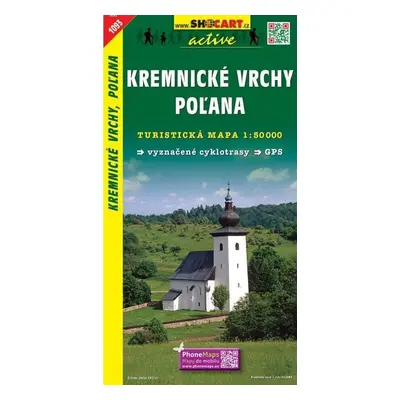 SC 1093 Kremnické vrchy, Poľana 1:50 000