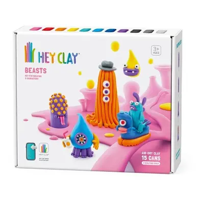 Hey Clay kreativní sada - Příšery - TM Toys