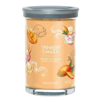 YANKEE CANDLE Mango Ice Cream svíčka 567g / 2 knoty (Signature tumbler velký )