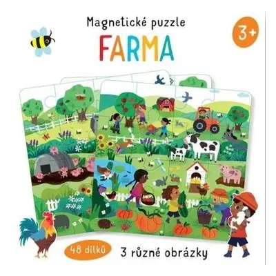 Magnetické puzzle Farma - Toni Stemp