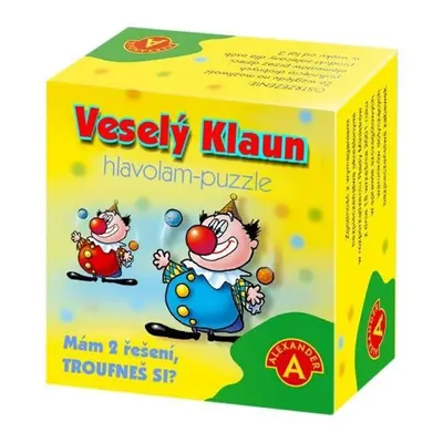 Hlavolam - puzzle Veselý klaun