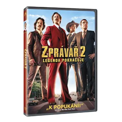 Zprávař 2 - Legenda pokračuje DVD