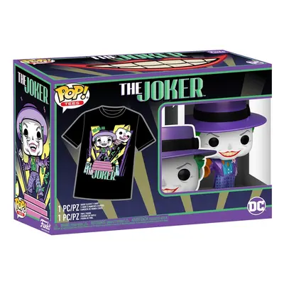 Funko POP & Tee: Joker w/Speaker - velikost trička XL