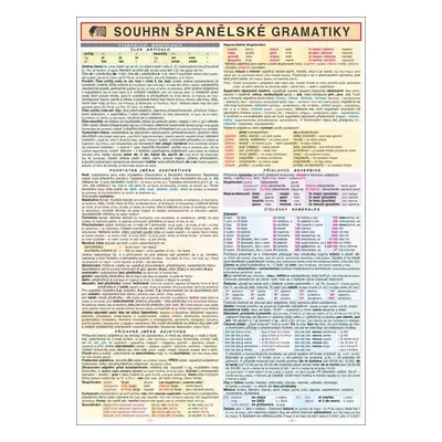 SOUHRN ŠPANĚLSKÉ GRAMATIKY A4 - Radek Eichl