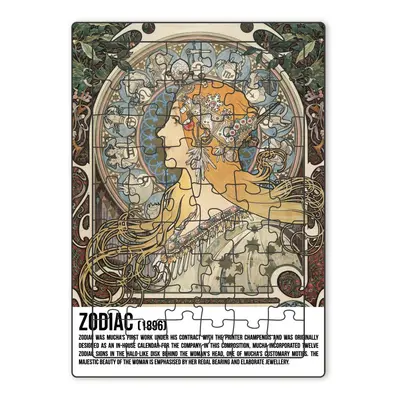 Puzzle Alfons Mucha - Zodiac