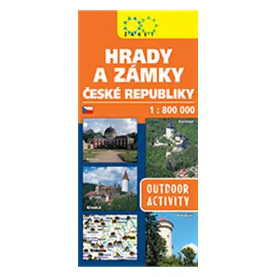 Hrady a zámky České republiky 1:800 000, 5. vydání