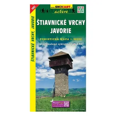 SC 1092 Štiavnické vrchy, Javorie 1:50 000