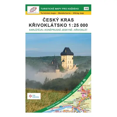 Český kras, Křivoklátsko 1 : 25 000 / 110 Turistické mapy pro každého