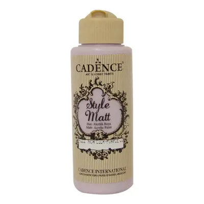 Matná akrylová barva Cadence Style Matt - fialová lila / 120 ml