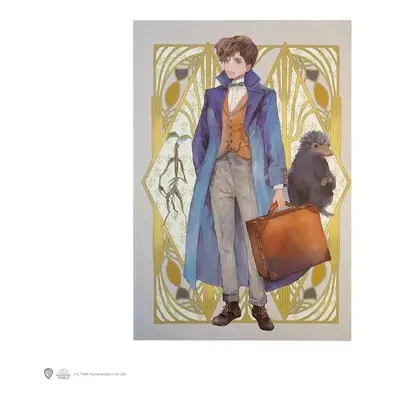 Fantastická zvířata zápisník A5 - Newt Scamander