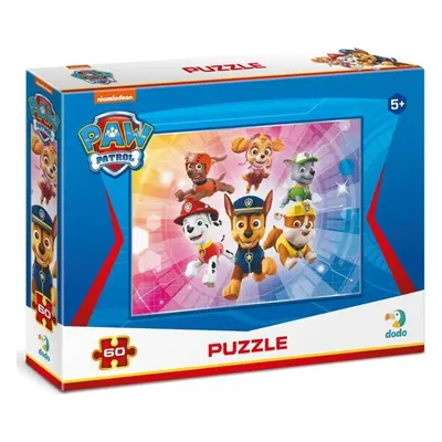 Puzzle Tlapková patrola: Super parta 60 dílků