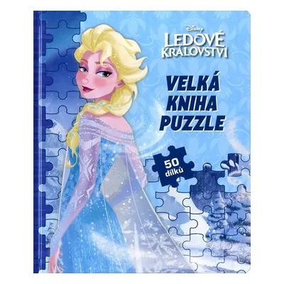 Ledové království - Velká kniha puzzle 50 dílků - Kolektiv