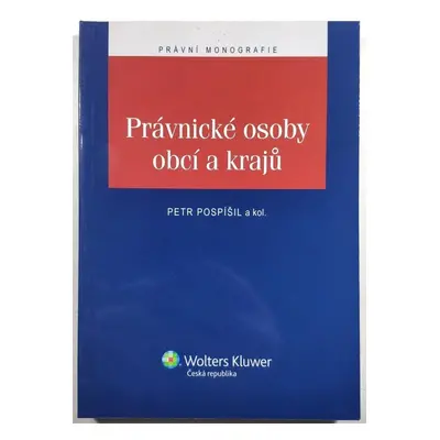 Právnické osoby obcí a krajů - Petr Pospíšil