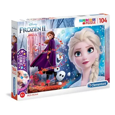 Clementoni Puzzle Jewels - Frozen 2, 104 dílků, 1. vydání - Směr