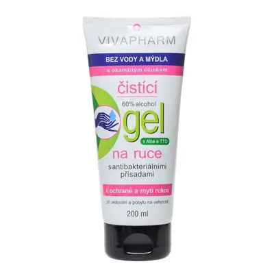 Vivaco - Antibakteriální čistící gel na ruce 200 ml