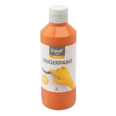 Creall prstová barva HAPPY INGREDIENTS, 250 ml, oranžová