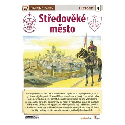 Středověké město - Naučná karta