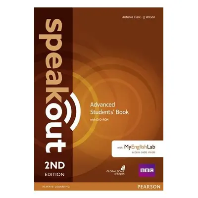 Speakout Advanced Student´s Book with Active Book with DVD with MyEnglishLab, 2nd - Antonia Clar