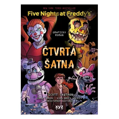 Five Nights at Freddy´s: Čtvrtá šatna (grafický román) - Cawthon Scott