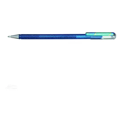 Pero gelové Pentel Hybrid Dual Metallic K110 - modrá/zelená 1mm