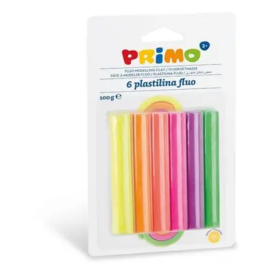 PRIMO plastelína FLUO 6 x 17 g