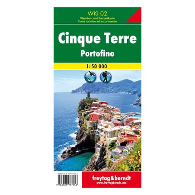 WKI 02 Cinque Terre 1:50 000 / turistická mapa