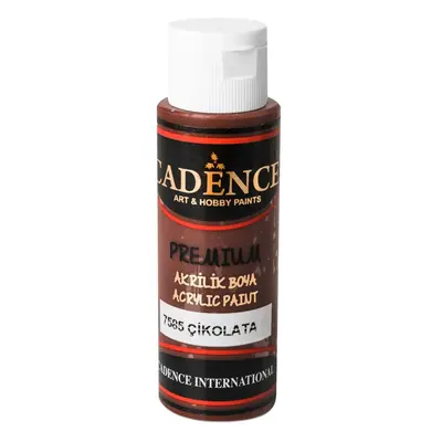 Akrylová barva Cadence Premium - hnědá / 70 ml