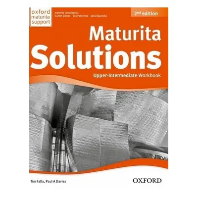 Maturita Solutions Upper Intermediate Workbook 2nd (CZEch Edition) - Tim Falla