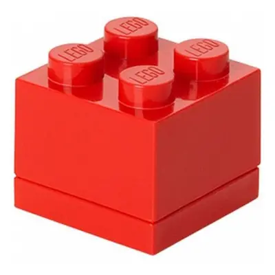 Úložný box LEGO Mini 4 - červený