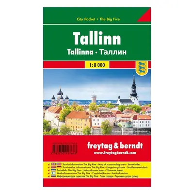 PL 101 CP Tallin 1:8 000 / kapesní plán města