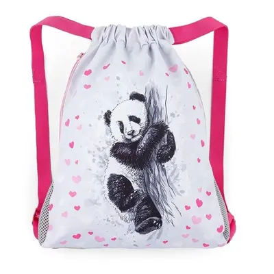 Bagmaster Sáček na přezůvky Prim 23 B White/Pink