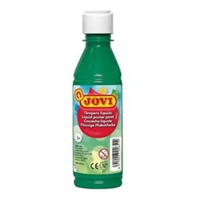 JOVI temperová barva 250ml v lahvi tmavě zelená