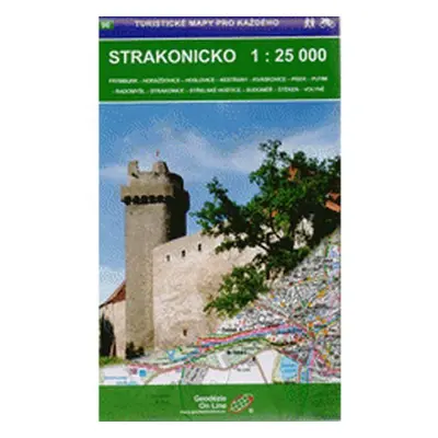 Strakonicko 1:25T /96 Turistické mapy pro každého