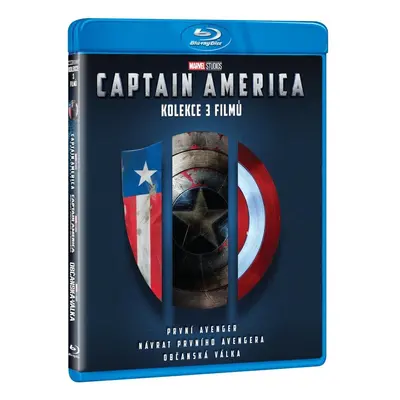 Captain America - kolekce 1.-3. (3 Blu-ray)