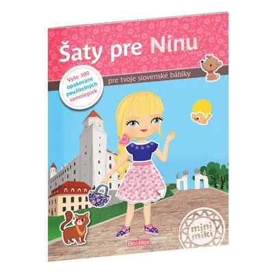 Šaty pre NINU ─ Kniha samolepiek