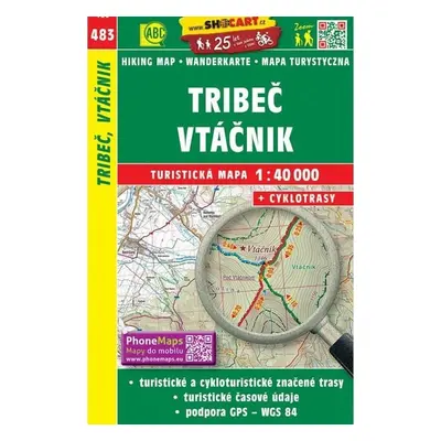 SC 483 Tribeč, Vtáčnik 1:40 000