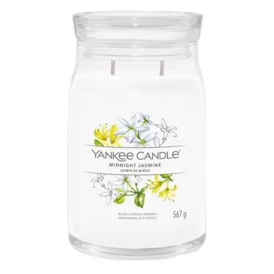 YANKEE CANDLE Midnight Jasmine svíčka 567g / 2 knoty (Signature velký)