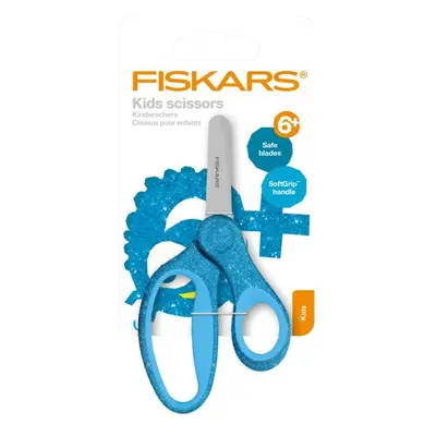 Fiskars Dětské nůžky se třpytkami - modré 13 cm