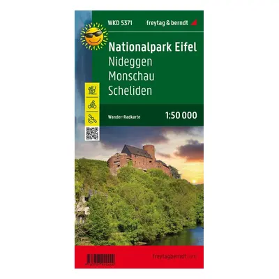 Národní park Eifel, 1:50 000 / turistická a cykloturistická mapa