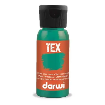 DARWI TEX barva na textil - Tmavě zelená 50 ml