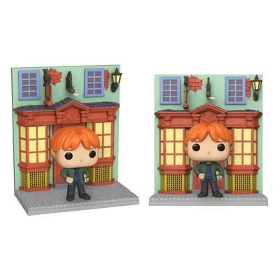 Funko POP Deluxe: Harry Potter Diagon Alley - Quidditch Supplies Store w/Ron (limited special ed