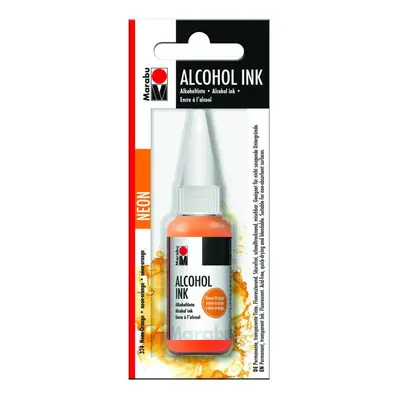 Marabu Alkoholový inkoust - Neonově oranžový 20 ml