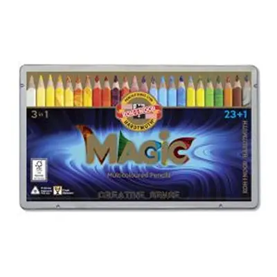 Koh-i-noor pastelky MAGIC multibarevné 23+1 ks v sadě