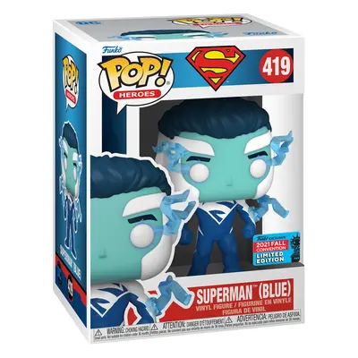 Funko POP Heroes: DC - Superman (Blue) - New York Comic Con Shared Exclusives